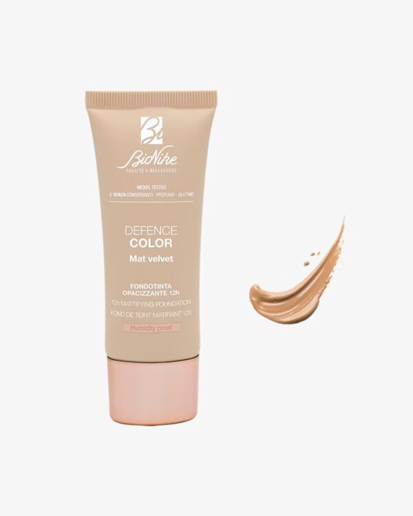 BIONIKE DEFENCE COLOR Mat Velvet Fondotinta Opacizzante 12h 30 ml - 404 BEIGE NATUREL
