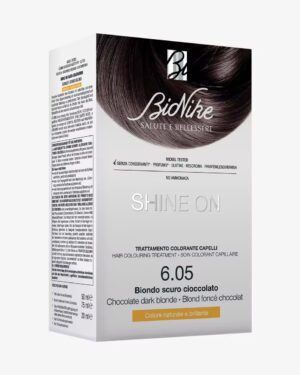 BIONIKE SHINE ON - Trattamento colorante capelli - 6.05 Biondo scuro cioccolato
