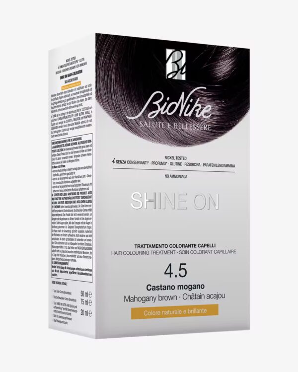 BIONIKE SHINE ON - Trattamento colorante capelli - 4.5 Castano mogano