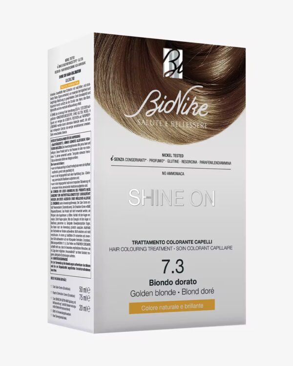 BIONIKE SHINE ON - Trattamento colorante capelli - 7.3 Biondo dorato